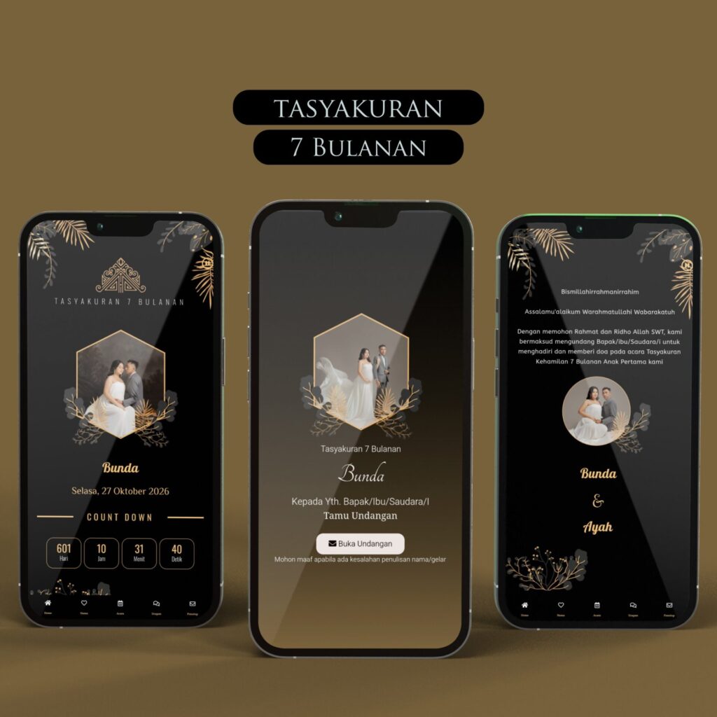 Mockup Tasyakuran 7 Bulanan